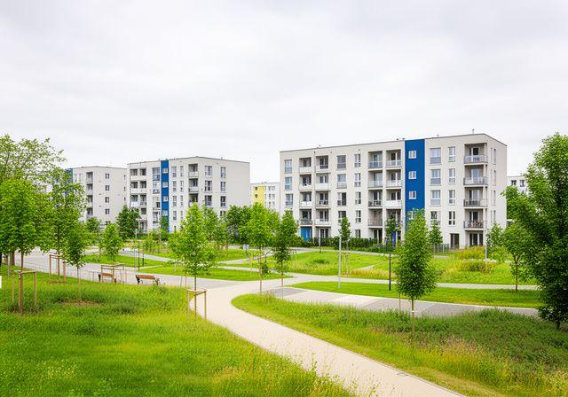 Wrocławskie osiedle mieszkaniowe z nową infrastrukturą i zielenią